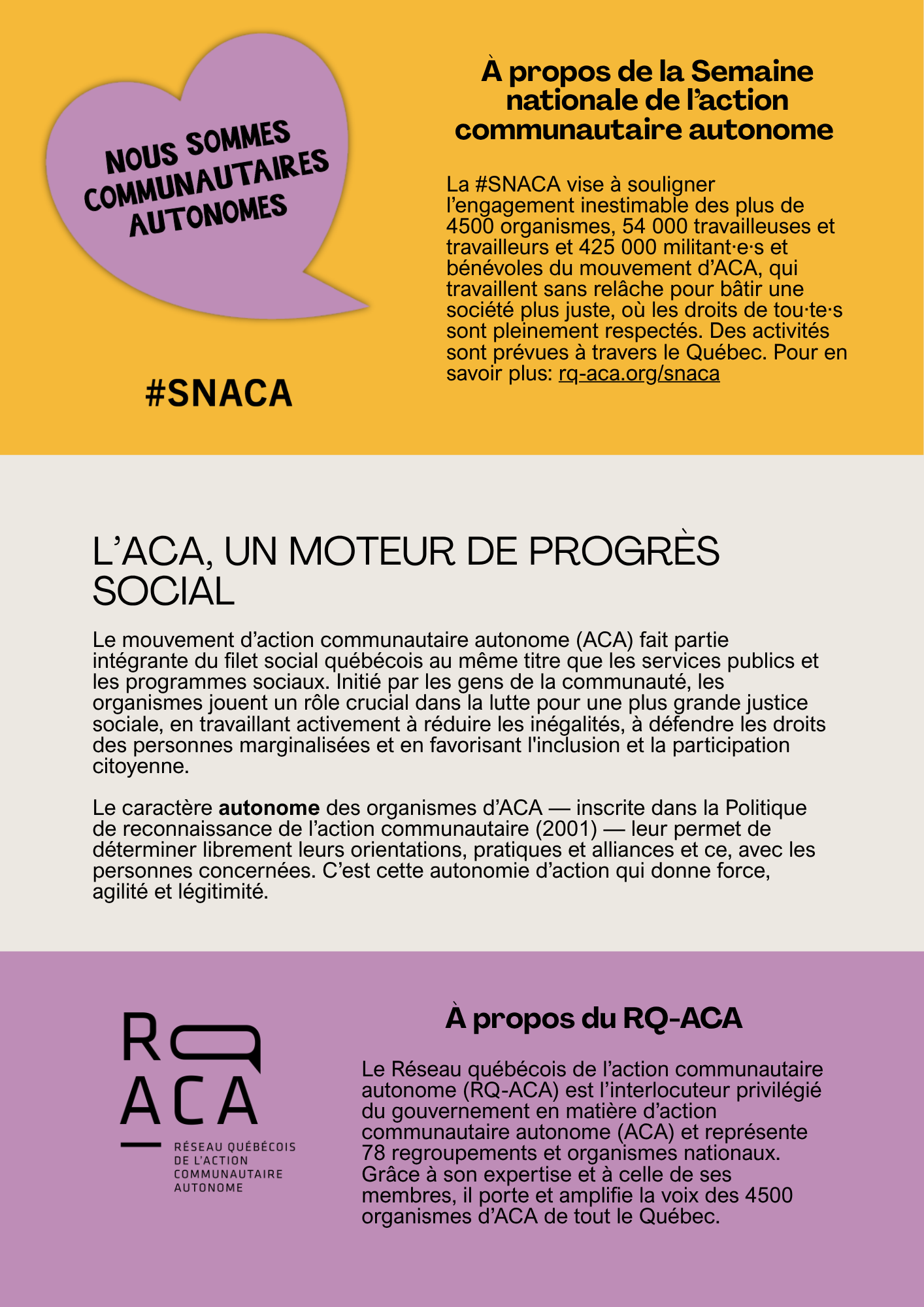 Dépliant pour les éluEs
